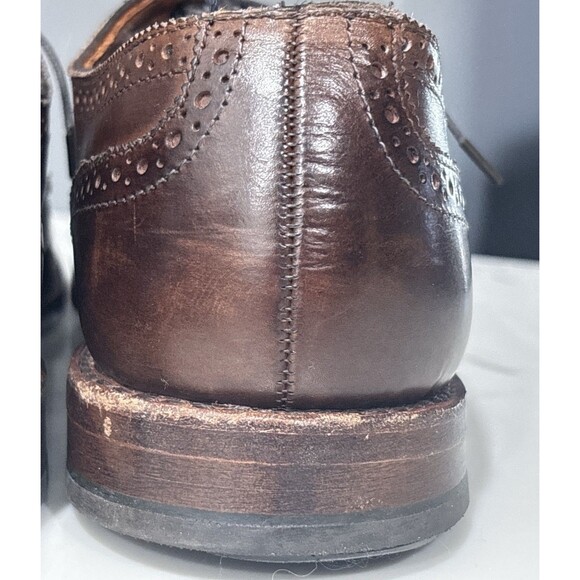 Allen Edmonds Strand Leather Cap Toe Oxford Mens 10.5 D Brown Dress Shoes main image 14